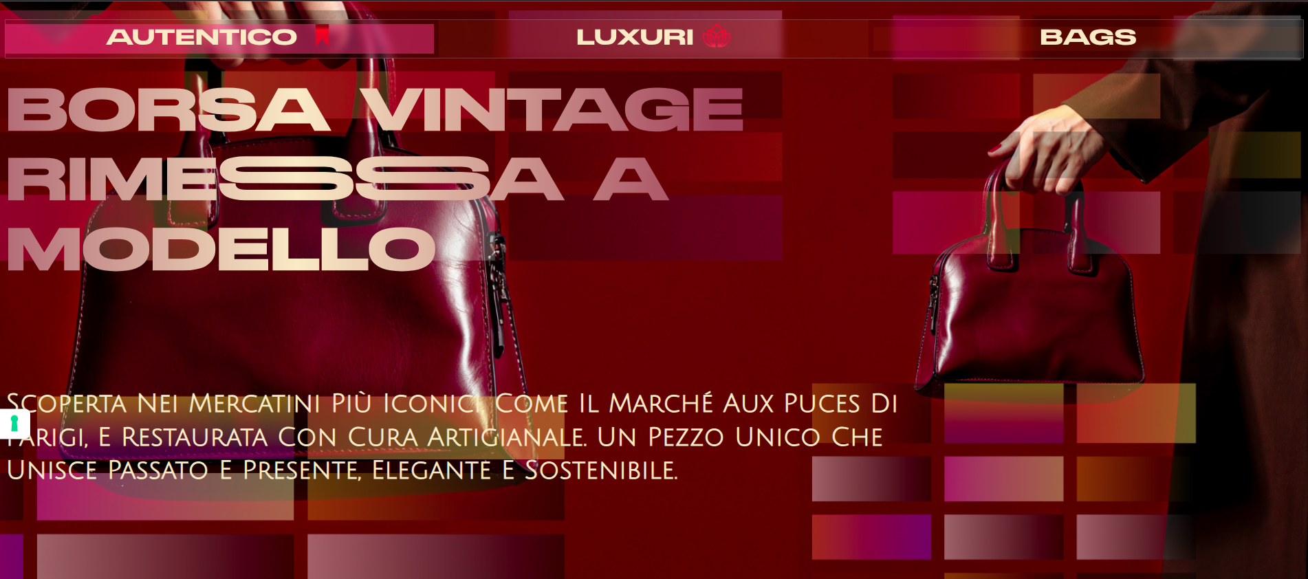 Realizzazione Website Ancona: BAGS Store Online/e-Commerce 3 Schermata del 2025 09 11 12 27 39 Kriica Online Web Designer Freelance